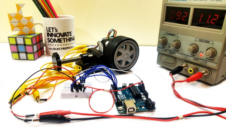 The Beginner's Guide To Control Motors by Arduino & L293D - ElectroPeak