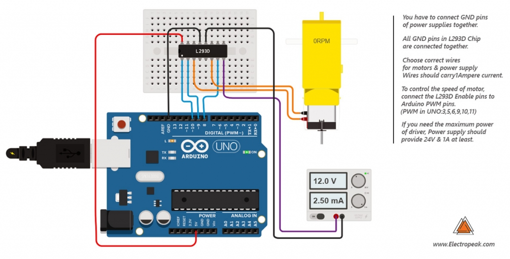 arduino nano pinout run motor arduino nano pinout run motor