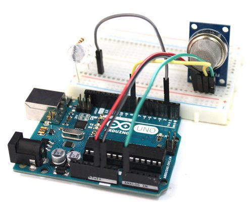 How to Calibrate, Use, And Interface MQ9 Gas Sensor w/ Arduino