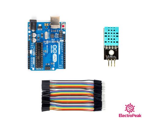 Interfacing DHT11 Temperature Humidity Sensor with Arduino -Electropeak