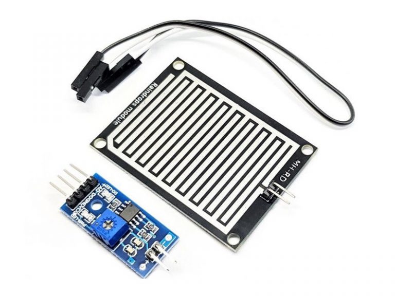 Interfacing Rain Drop Sensor with Arduino - EiectroPeak