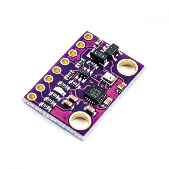 Interfacing GY-91 (9-axis MPU9250 + BMP280) Module with Arduino