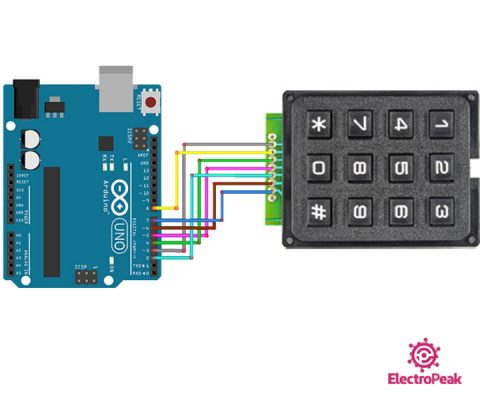 Interfacing 4x3 Membrane Matrix Keypad with Arduino| Step-by-Step Guide