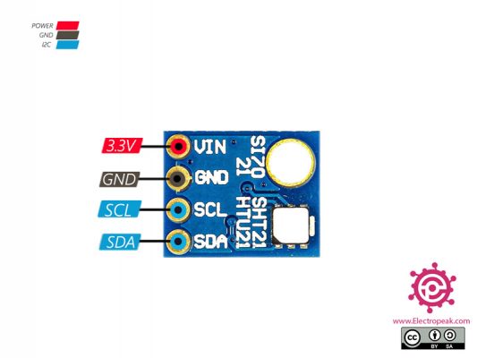 Interfacing SI7021 Temperature And Humidity Sensor Module With Arduino