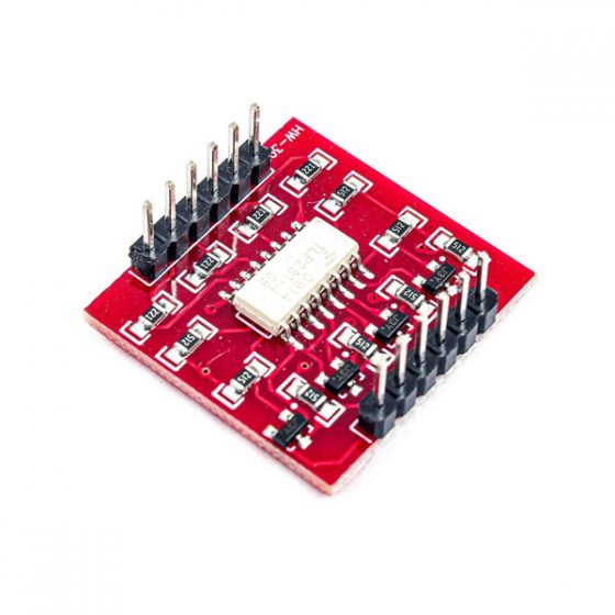 Interfacing TLP281 4-Channel Opto-isolator IC Module with Arduino