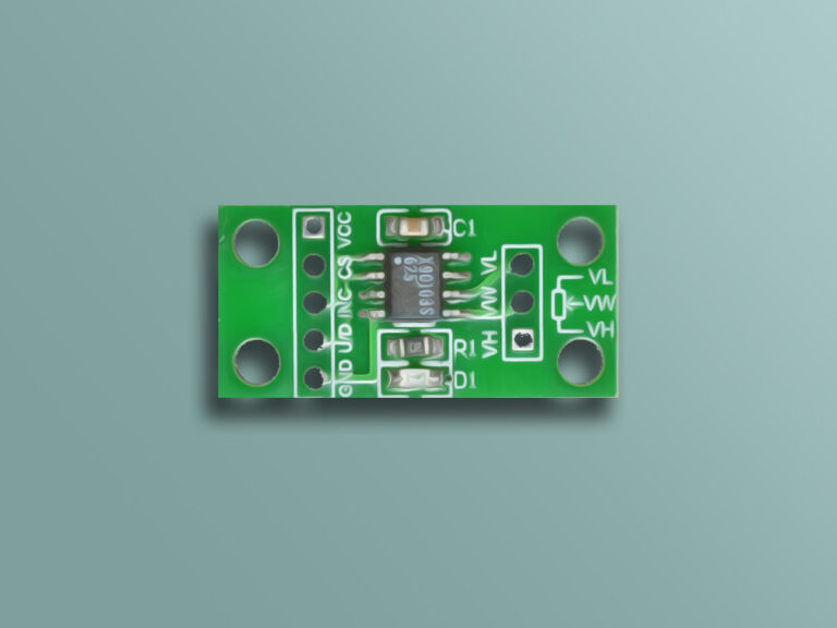 Interfacing X9C103S Digital Potentiometer Module with Arduino