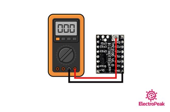 Interfacing TMC2100 Stepper Motor Driver with Arduino - Electropeak