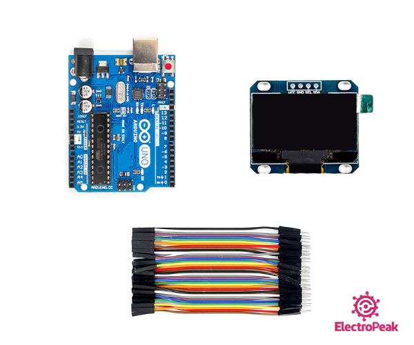 Interfacing 1.3 Inch I2C OLED Display Module with Arduino - Electropeak