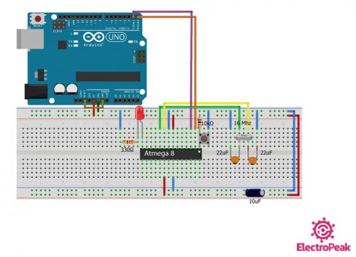 Use Arduino As ISP To Burn Bootloader On AVR Microcontrollers