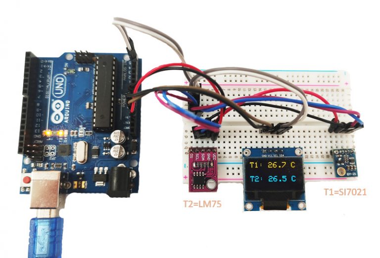 Connect Multiple I2C Devices to Arduino Using I2C Multiplexer TCA9548A