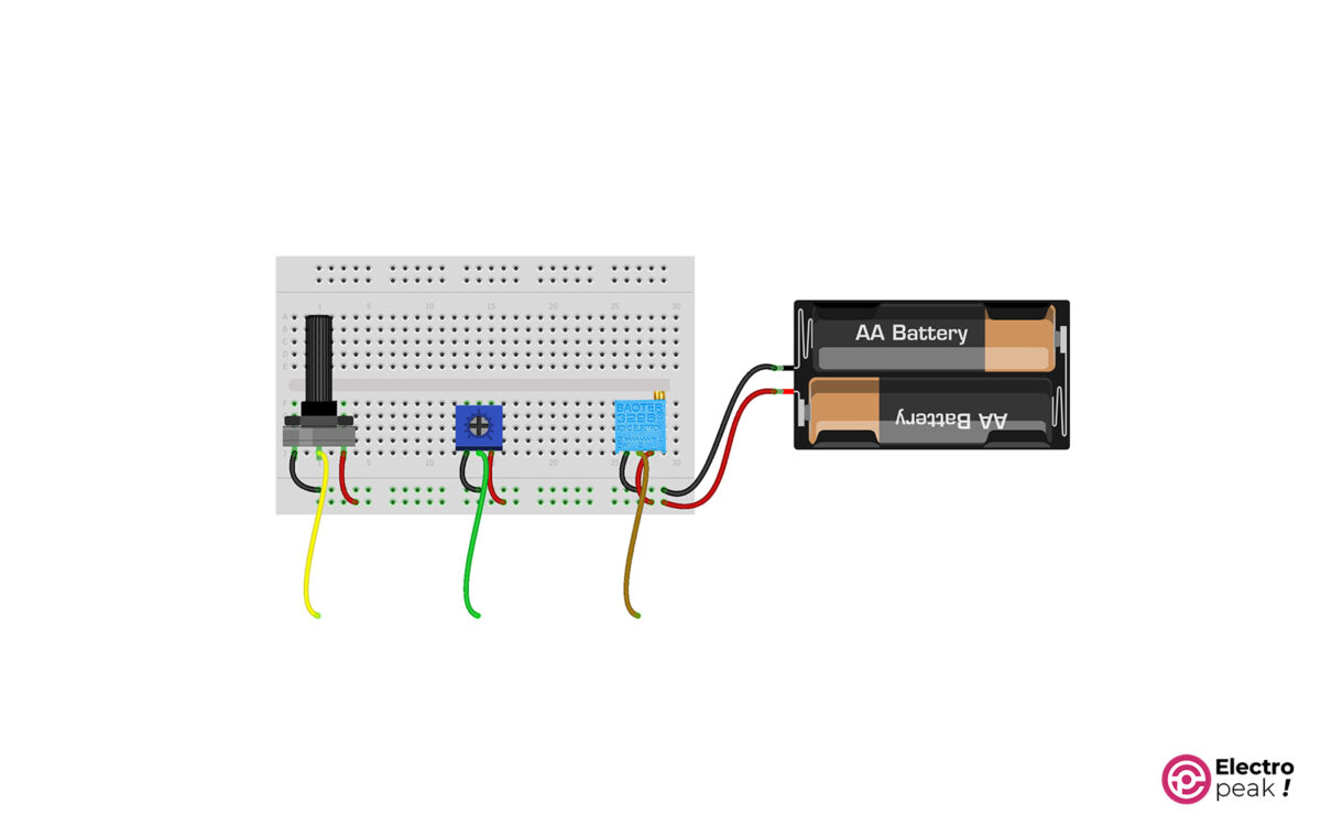 Potentiometer wiring