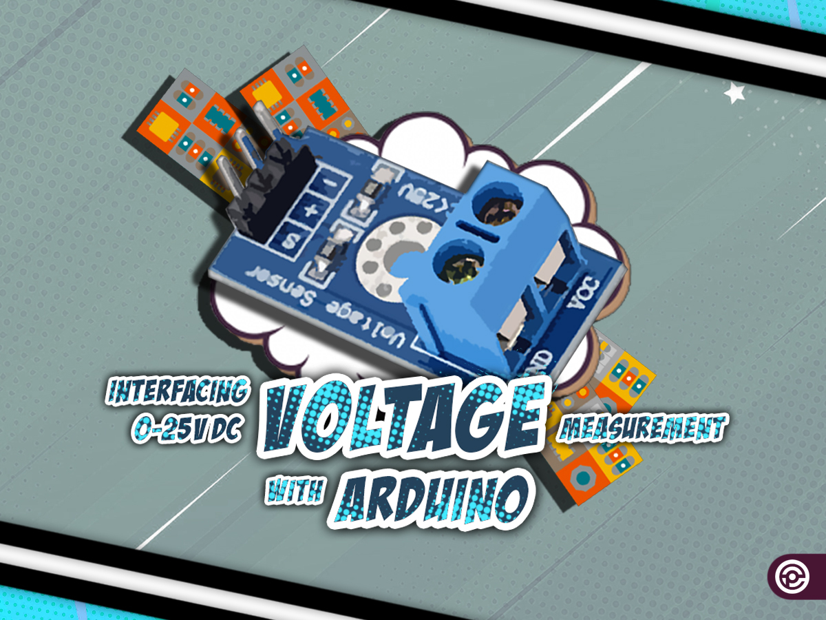 Interfacing 0-25V DC Voltage Measurement Module with Arduino
