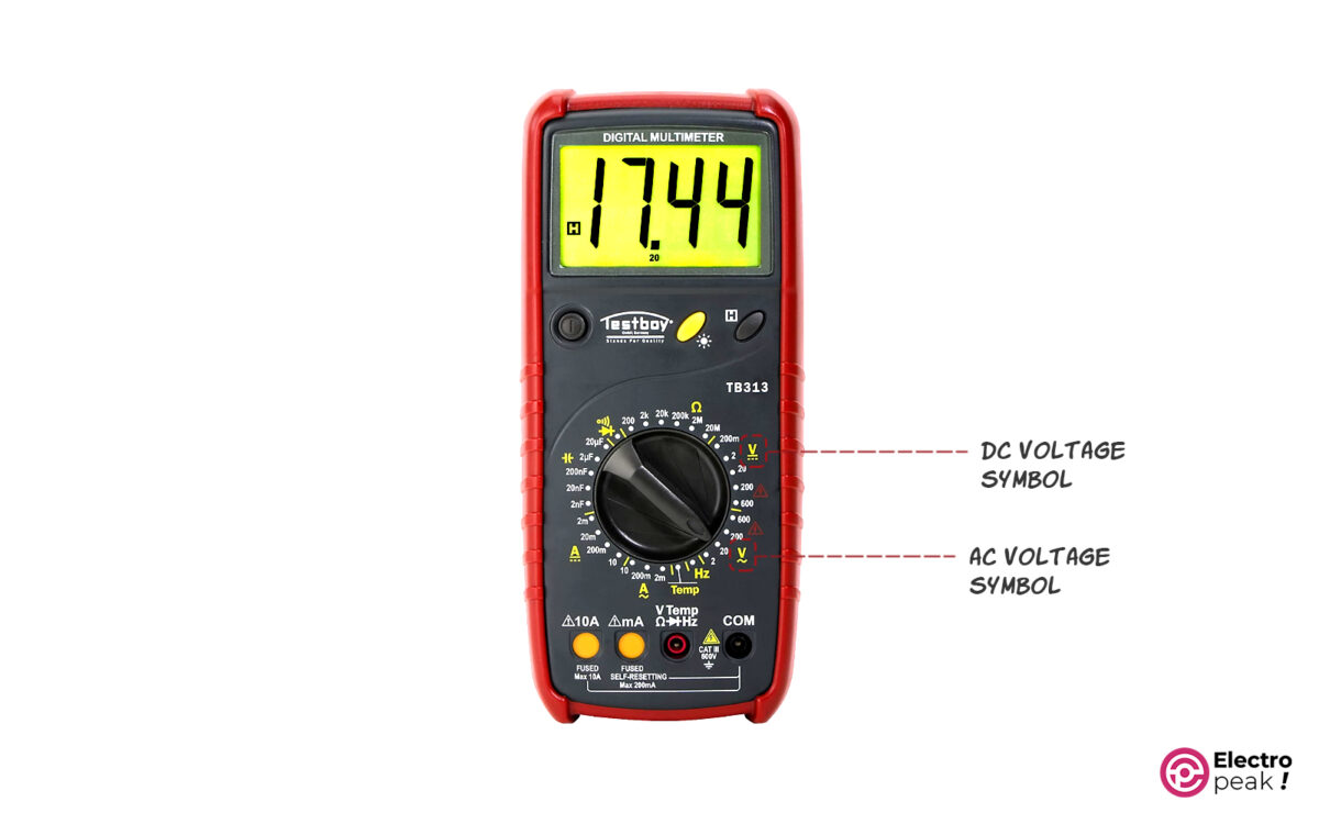 How to use multimeter: Measure voltage