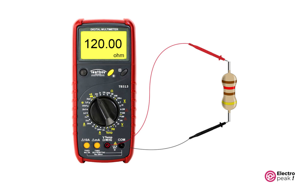 How to use multimeter: Measure Resistance