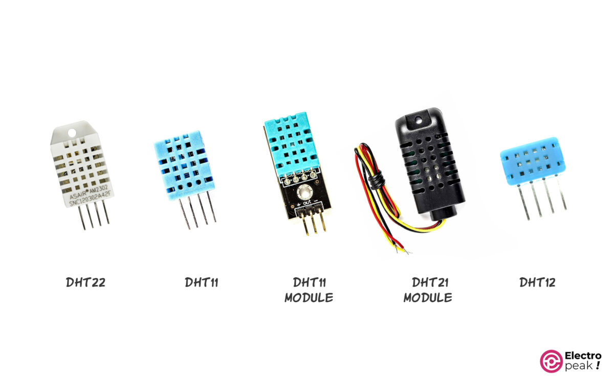 DHT11 Temperature Humidity Sensor Module - ElectroPeak