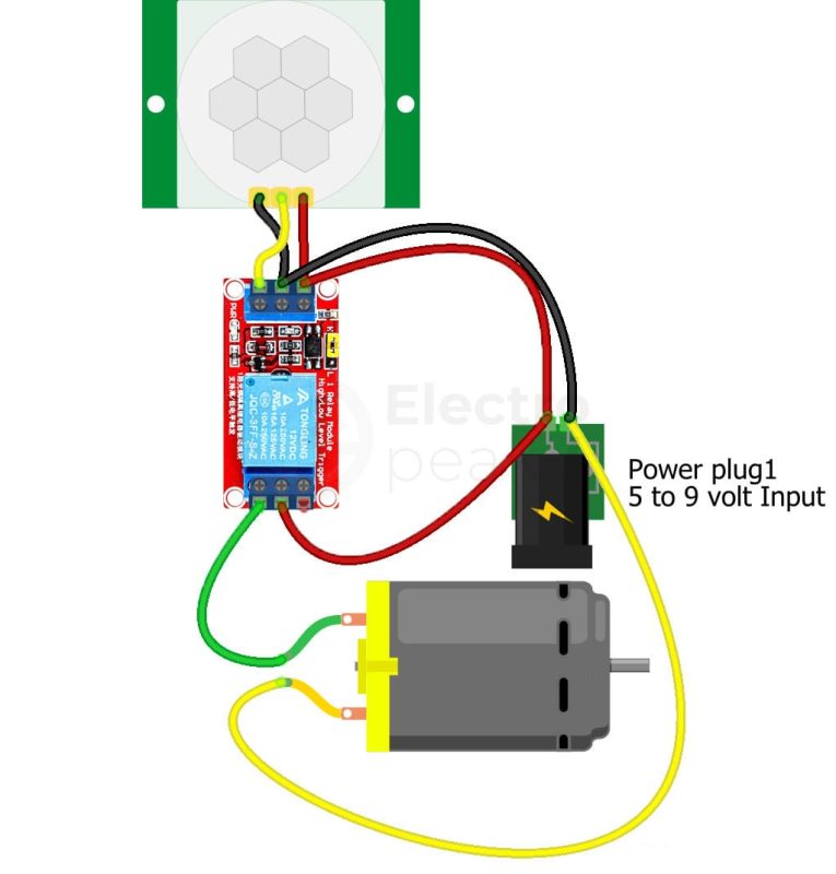 Using HC-SR501 independently circuit
