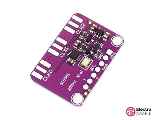 Interfacing SI5351 Signal Square Wave Generator with Arduino