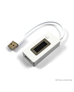 Keweisi USB & MicroUSB Tester - Voltage Current Power Meter with OLED Display