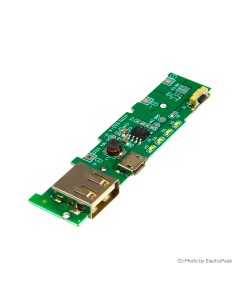 18650 Lithium Battery Charging Power Bank Module - 5V, 1A