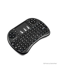 RT-MWK08 Mini Wireless Keyboard with AA Battery (Black)