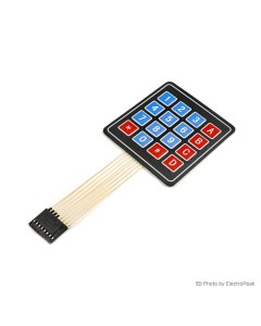 4x4 Flat Matrix Keypad
