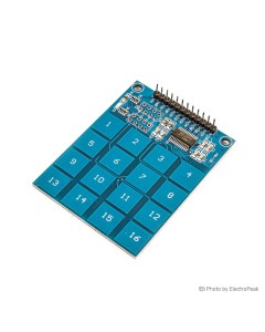 XD-62B TTP229 4x4 Capacitive Touch Keypad