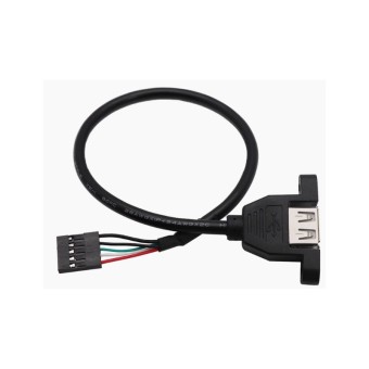 USB 2.0 High Speed Panel-Mount Female