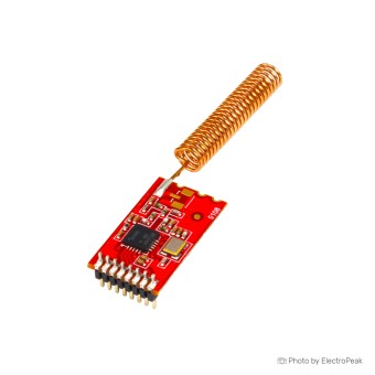 CC1101 433MHz 10mW Wireless Transceiver Module - 500m Range