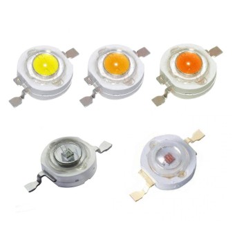 High Power LED - White, 1W