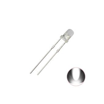 Super Bright LED - White 5mm