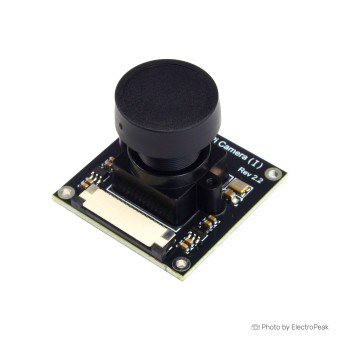 Waveshare 5 Megapixel Raspberry Pi Camera Board Fisheye Lens