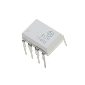HCPL3120, Logic Output Optocoupler, DIP-8