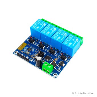 4-Channel Bluetooth Relay Module