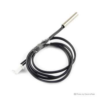 10K NTC Thermistor Temperature Sensor - 1% Waterproof Stainless Steel Probe