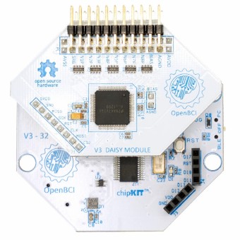 OpenBCI Cyton + Daisy Biosensing EEG Boards (16-Channels)