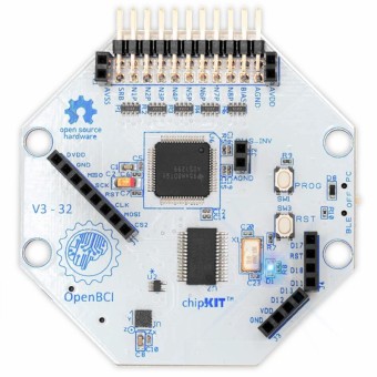 OpenBCI Cyton Biosensing EEG Board (8-channels)