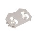 CR2032 Round Button Coin Battery Holder Steel
