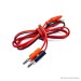 AV Banana Jack Connector to Dual Tester Alligator Clip - 1m
