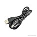 USB Male to 5V DC 5.5mmx2.1mm Jack Connector Power Cable