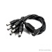 DC Power Splitter Cable - 1 Female to 8 Male, 5.5x2.1mm