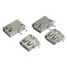 USB-AF Side Plug 90 Degree Socket