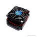 8cm Aluminum Water Radiator with Fan
