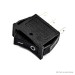 3 Feet Slim Rocker Switch - Black