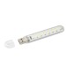 Mini Portable USB White LED Lamp