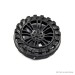 Toy Rubber Tire Wheel 26mm Dia. 2mm Shaft