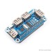 Waveshare 4 Port USB HUB HAT for Raspberry Pi