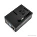 Raspberry Pi 4 Black Case (3.5 inch Display and Fan Compatible)