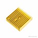 Aluminium Heat Sink - 40x40x11mm (Golden)