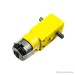 Dual Axis TT DC Gear Motor - 1:48, 3-6V (Metal Shaft)