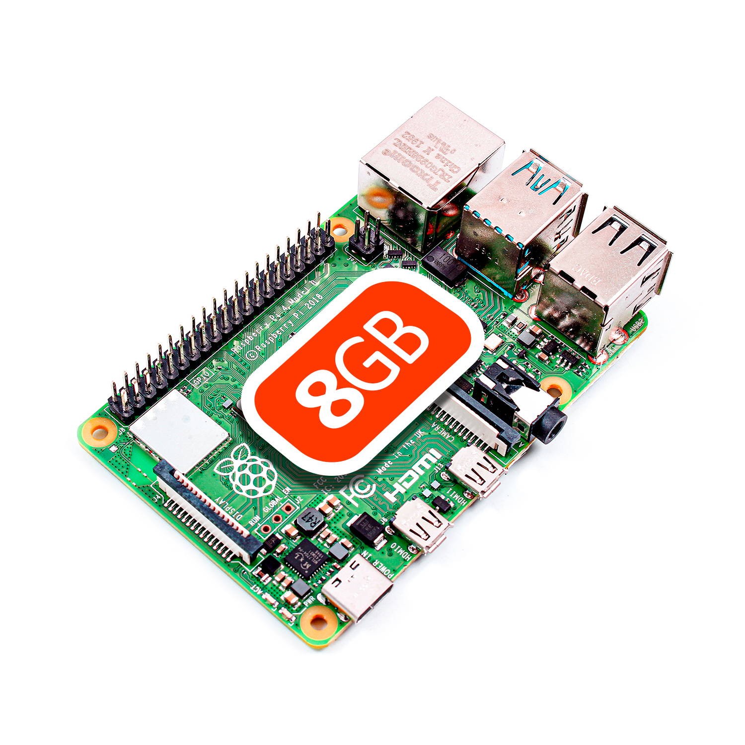 Raspberry Pi 4 Model B - 8G RAM - ElectroPeak